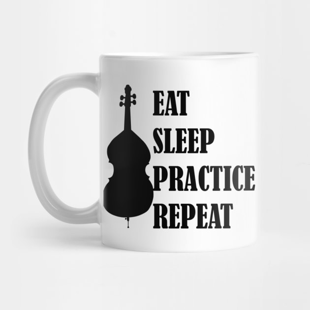 Eat Sleep Practice Repeat: Bass by GeneticRambles